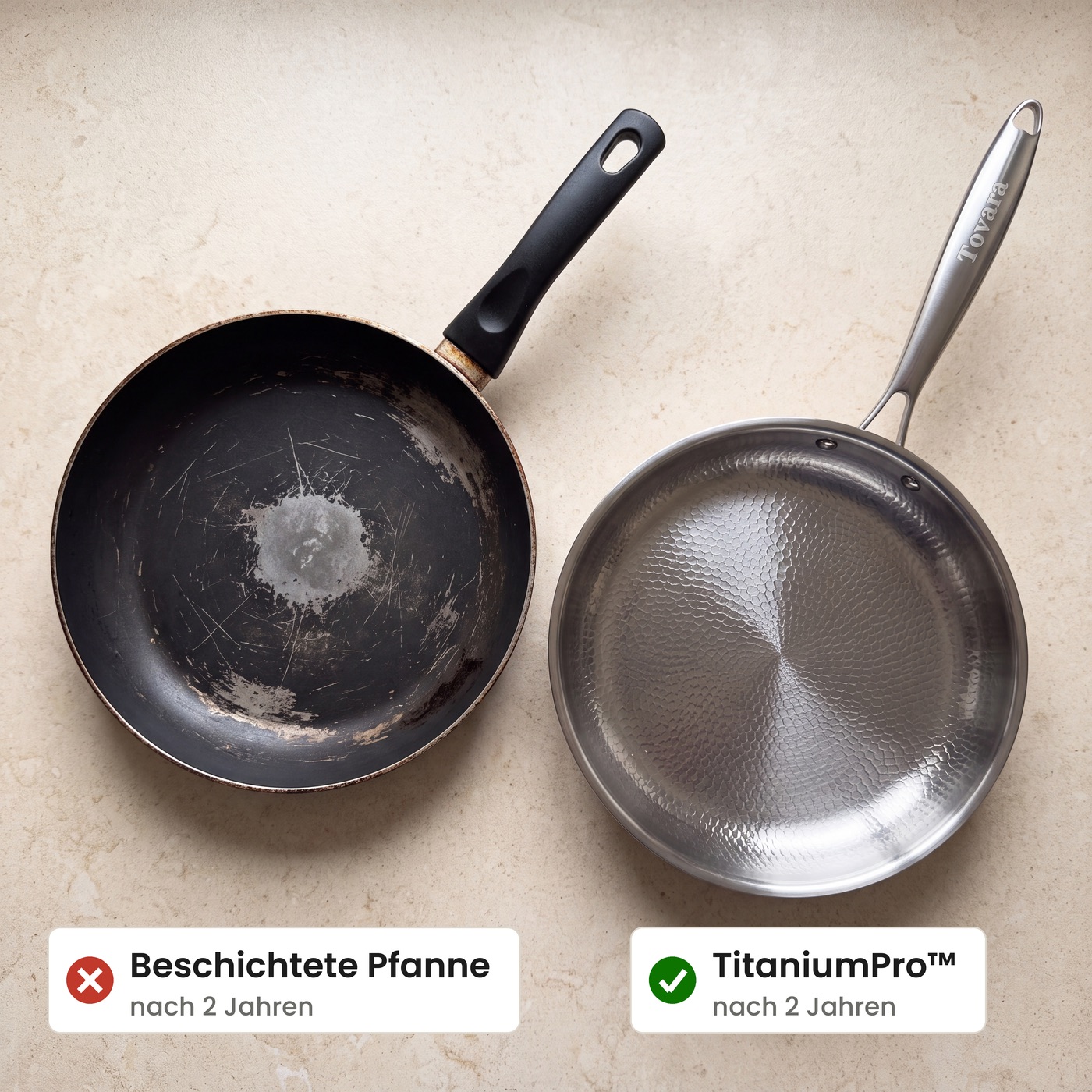 Spiegelei in der TitaniumPro Pfanne